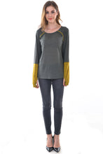 Women's High Low Hem Button Decor Front T-Shirt Tops - Apperloth