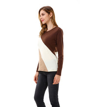 Women’s Round Neck Stretch T Shirt Top Blouse - Apperloth